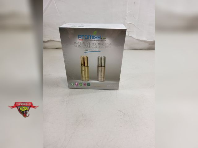 Lot 7-130123 - New! Uniqkka Promise cbd intensive hydration skin care collection. 1500X anti-stress secret formula....