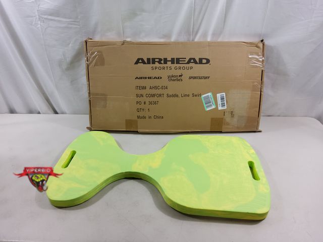 Lot 7-131086 - New! Airhead Sun Comfort Saddle float.