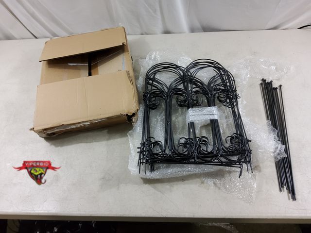 Lot 7-135849 - Garden Fenceing. Includes (10) Panels (11"W x 14-3/4"T) and (11) Stakes.