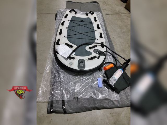 Lot 7-109395 - Retail $459! Vinfgoes Inflatable bodyboard Water Rescue Sled Inflatable Floating Mat inflatable Jet Ski Sled Board for Professional Emergency Rescue.