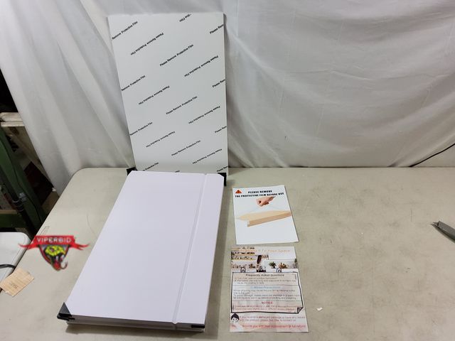 Lot 7-133158 - (5) PVC Shelf covers. 24" X 12".