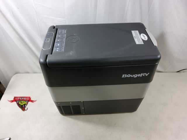 Lot 7-134906 - No cords / power supply. BougeRV E50 Refrigerator. 12V/ 24V DC. 50L Capacity. Unable to test.
