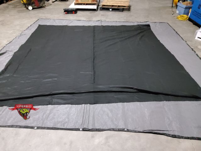 Lot 7-133837 - Approximately 140" X 280" felt pad. Great for pools.