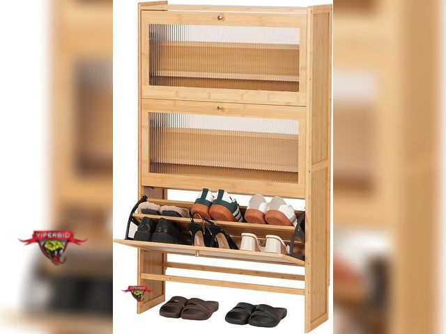 Lot 7-134536 - Zhumujiaju shoe cabinet. 9.45”×27.56”×47.24”.