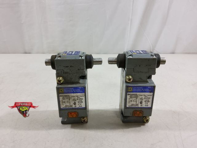 Lot 7-123605 - (2) Square D limit switches. Part no. 9007-C5HP10.