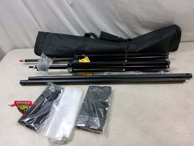 Lot 7-133223 - Emart 10 X 7 Ft. Adjustable Photo backdrop stand. **Missing Clips**