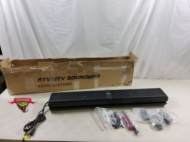 Lot 7-123710 - Ehaho 34" UTV Sound Bar bluetooth with RGB Lighting. Unable to test.