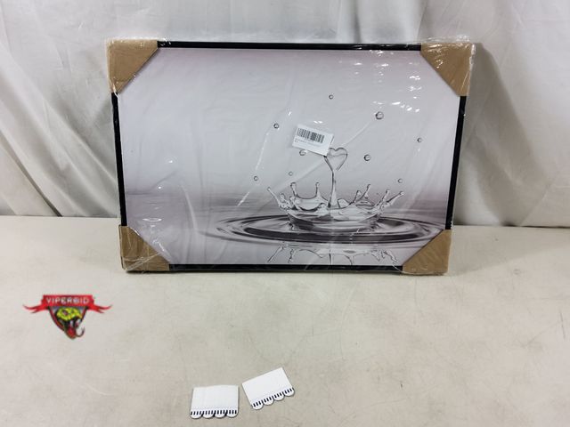 Lot 7-134667 - Framed Canvas Wall Art. (16"T x 24"L)
