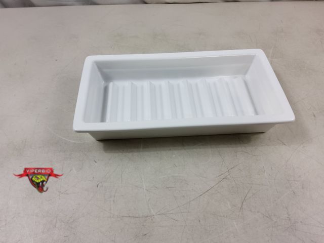 Lot 7-131621 - Hamama ceramic grow tray for cultivation. 12-1/4" X 6-1/2" X 2-1/8".