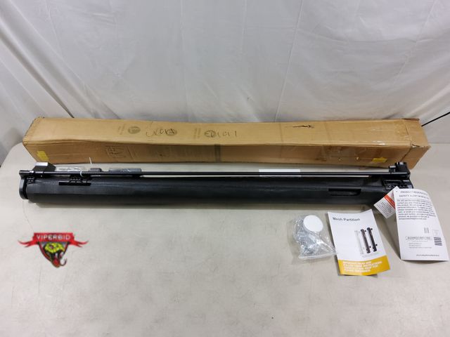 Lot 7-134429 - Mesh partition retractable safety gate. 250"W X 50.8"H.