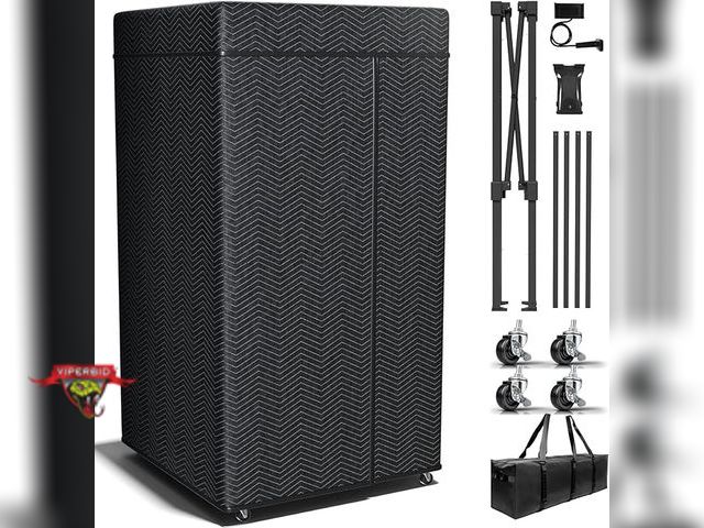Lot 7-123666 - Portable recording booth. Ideal for Recording, Voiceovers, Podcasts, Music and more.