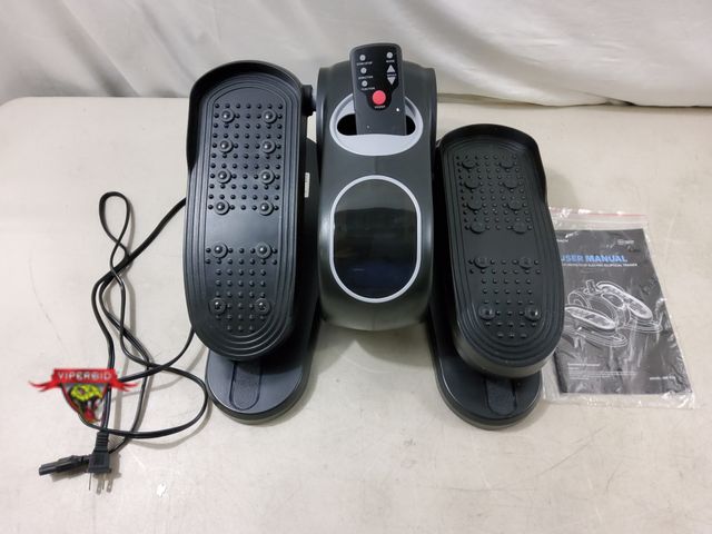 Lot 7-130600 - Merach under desk elliptical with remote. Tested.