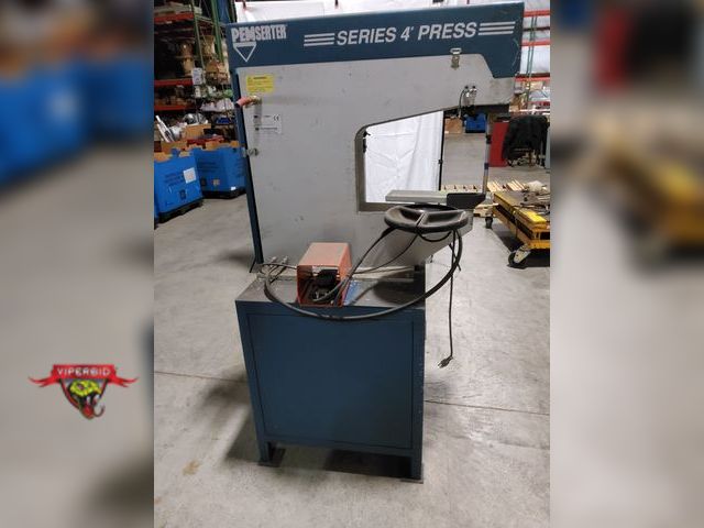 Lot 7-135917 - Pemserter Series 4 pneumatic fastener installation machine press. Unable to test.
