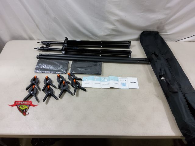 Lot 7-131590 - Emart backdrop stand.