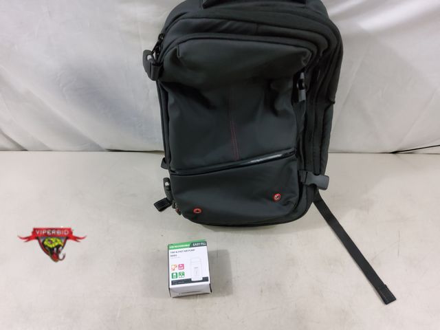 Lot 7-130133 - Kuvictewl vacuum backpack with pump. 60L expandable backpack with vacuum compresson seal system, tsa...