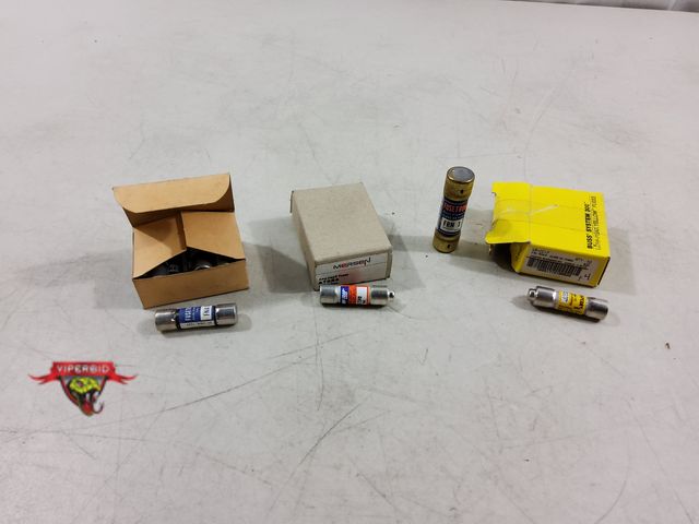 Lot 7-123560 - (25) Fuses. Includes (10) Fusetron FNA-5, (10) Mersen ATDR8, (4) LP-CC-7, &amp; (1) FRN-1.