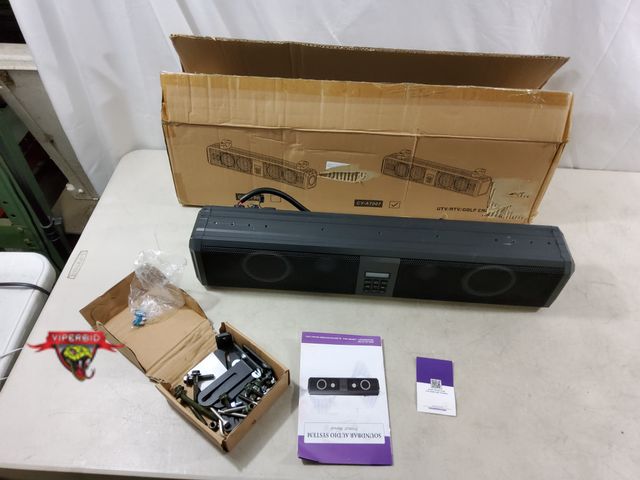 Lot 7-133925 - Retail value $159! Omeipmeo 26" UTV / ATV / Golf Cart Sound Bar. Model CY-A7007.
