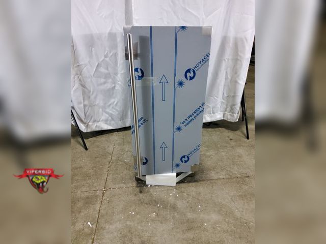Lot 7-135946 - U-Line BrightShield Series URCC115-SS81A 15" Built-in Ice Maker with black cabinet and stainless ste...