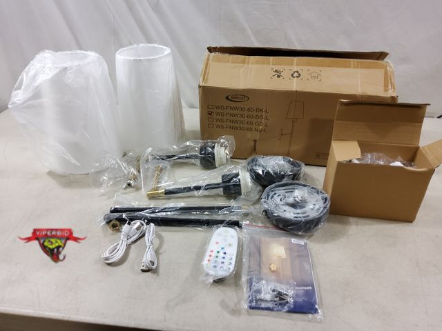 Lot 7-132648 - Set of 2 - Depuley Battery Operated Wall Sconce: Rechargeable Wall Lamp. 13.39"L x 7.09"W x 7.09"H