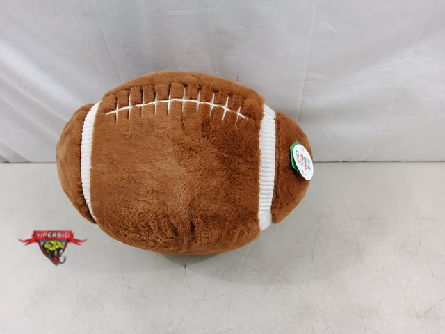 Lot 7-131632 - New! Giggle Scape Football plush. 11in H x 11.5in W x 18in D