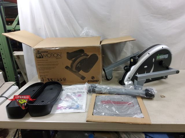 Lot 7-131836 - Retail value $126! Looks new! Stamina Inmotion E1000 Compact Lower Body Cardio Workout Strider Ellip...