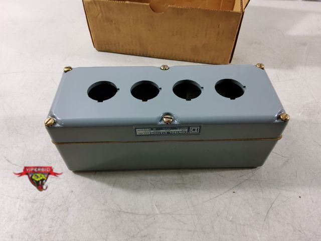 Lot 7-135621 - Square D 4 unit control station. #9001-KY-4.