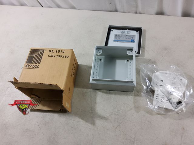 Lot 7-133484 - Rittal junction box. #KL-1514. 6" X 6".