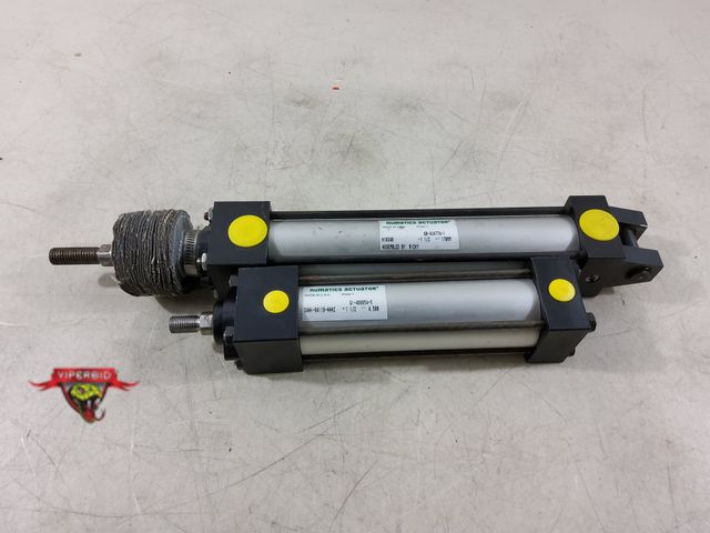 Lot 7-135706 - (2) Numatics actuators. S4AK-0411B-AAA2 &amp; QB-43774-1.