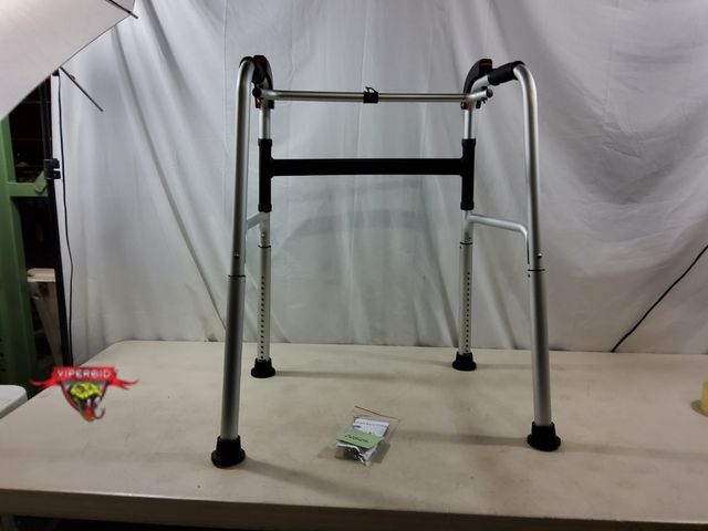 Lot 7-134878 - Folding Walker 300Lbs Weight Capacity. (23"W x 18"D x 30"T)