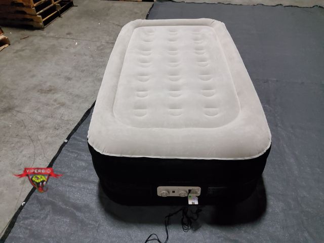 Lot 7-130972 - King Koil Twin Size Double High Air Mattress with Built in Pump