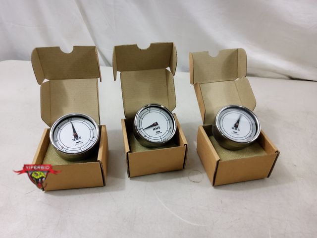 Lot 7-130081 - (3) Elesa Clayton position indicator gauges. EPA710.