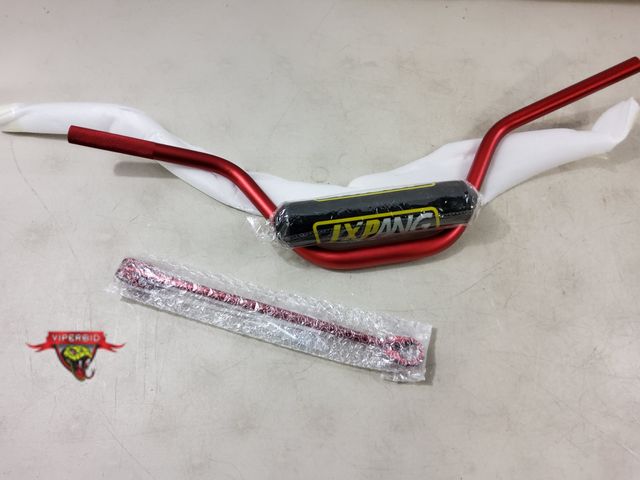 Lot 7-130063 - Jxpang high rise handlebark. 1-1/8" (28mm) with foam pad for motocross, atv, quad, pit dirt bike.