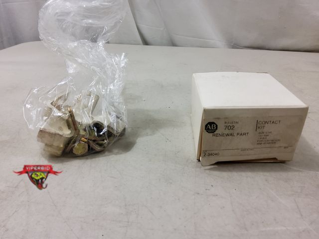 Lot 7-130139 - Allen Bradley contact kit. Cat. no. Z-34040