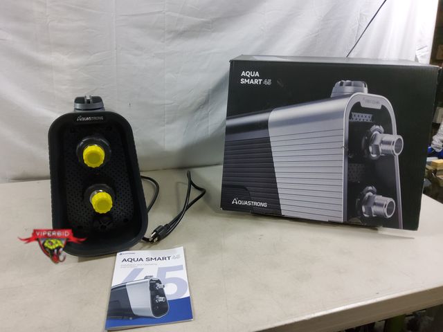 Lot 7-130932 - Retail value $748! Aquastrong Aqua Smart 45 Whole House Water Pressure Booster Pump 80 PSI, 115V Aut...
