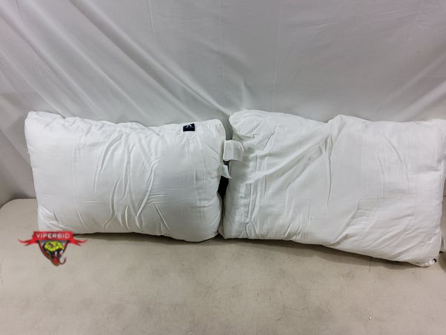 Lot 7-132906 - (2) Accuratex luxury microfiber covered shredded memory foam pillows. Queen size (18" X 28" + 2")
