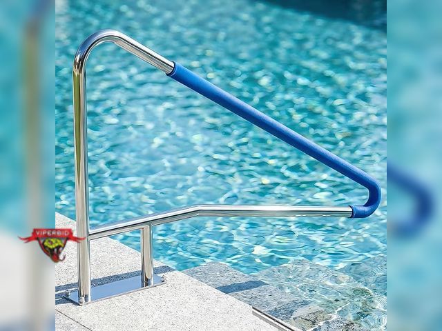 Lot 7-133962 - Abimars pool handrail. 52" X 31"H.