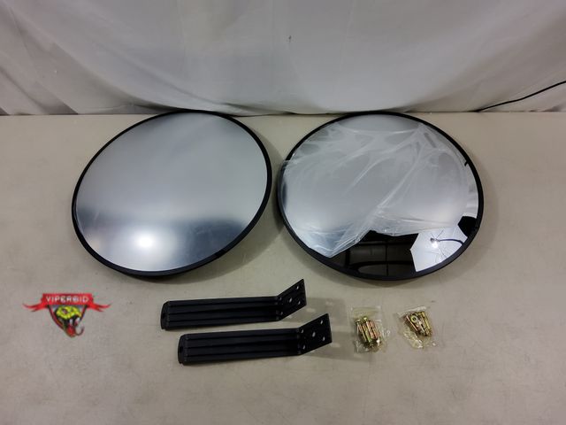 Lot 7-131223 - (2) 17.75" Convex Mirror with Swivel Mounting.