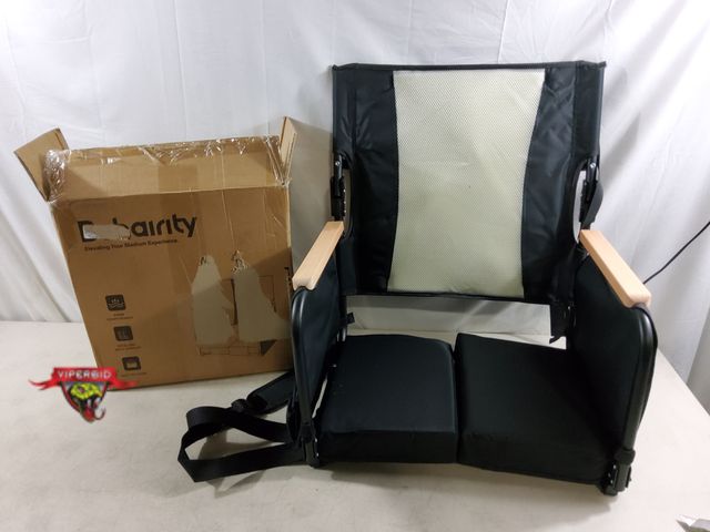 Lot 7-134038 - Retail $75! New! Behairity Extra Wide Stadium Seats with Back Support. (21"W x 25-1/4"T)