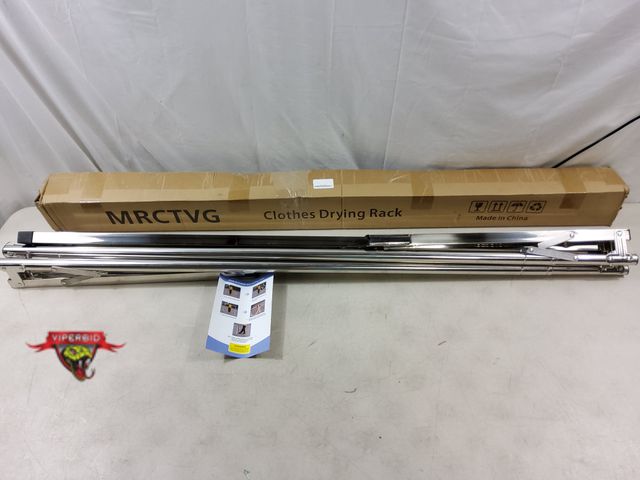 Lot 7-134459 - Mrctvg 94.5" Stainless Steel drying rack.