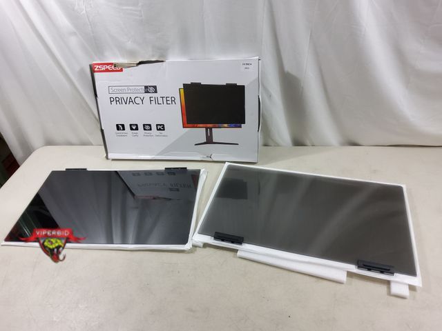 Lot 7-134628 - (2) Zspeed Screen Protectors/ Privacy Filters for 24" Computers.