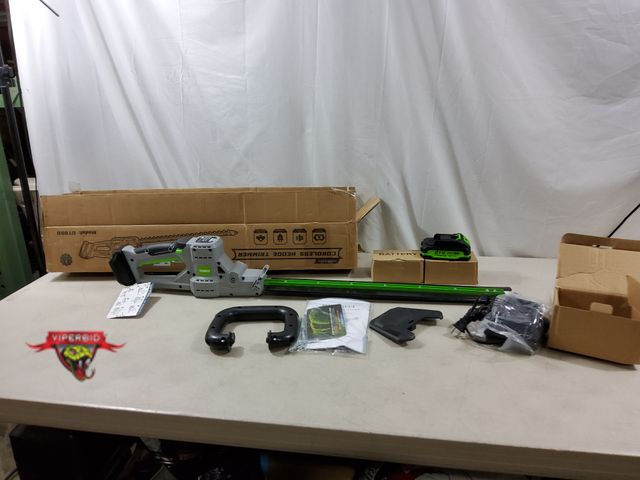 Lot 7-135065 - Battery Powered Hedge Trimmer. Tested to power on.
