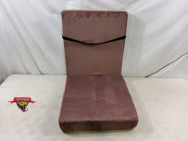 Lot 7-130284 - 1-Piece memory foam seat cushion with backrest and removable cover. Seat is 20" X 20" X 4".