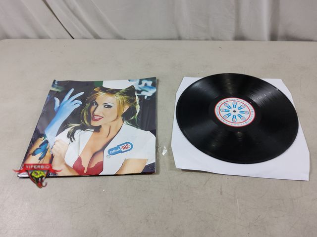 Lot 7-135618 - New - damaged jacket. Blink182 Enema of the State vinyl record.