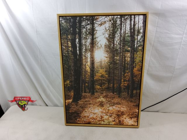 Lot 7-134470 - New! Framed canvas wall art. 23-1/4" X 33-1/4".