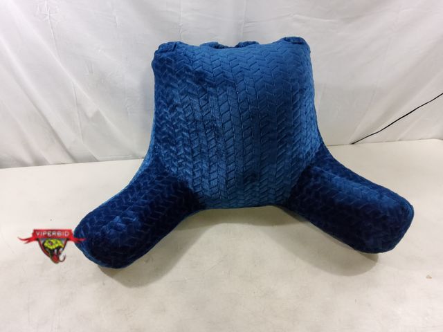 Lot 7-131300 - Plush bed reading pillow.