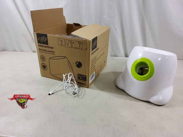 Lot 7-134598 - All For Paws interactive mini ball launcher with (3) Balls (Approx 2"). Tested - Works.