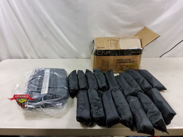 Lot 7-131603 - CAP 40 lb. Adjustable weight vest.