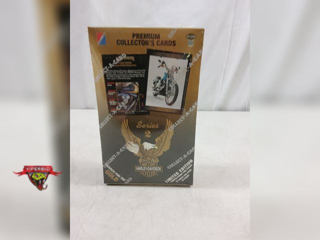 Lot 7-123395 - Sealed box! Harley Davidson Motorcycles Series 2 Premium collectors cards. 36 packs in box.
