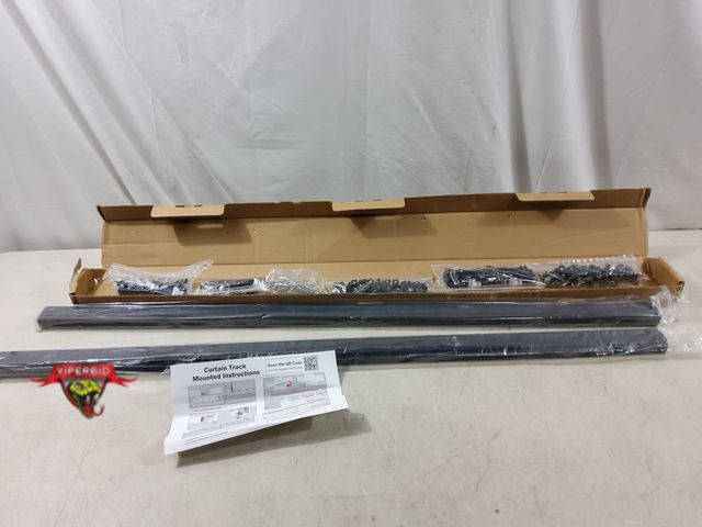 Lot 7-134708 - Adustable Roller Curtain Track. (4) 3ft Sections.