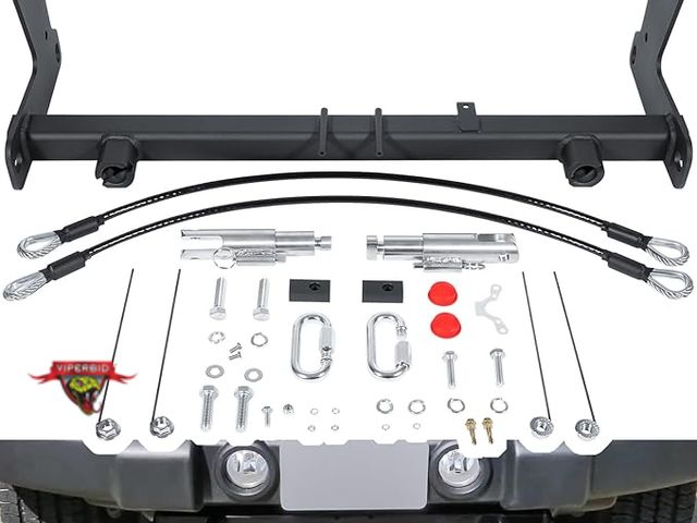 Lot 7-130778 - BX1139 Tow Bar Base Plate Bracket for 2018-2025 Jeep Wrangler / Wrangler Unlimited.